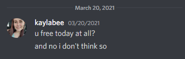 gkubiski's tweet photo. @kaylabee1717 how many repeated advances were there already before you said this while in a private relationship without telling me? https://t.co/IEZVy7LOm6