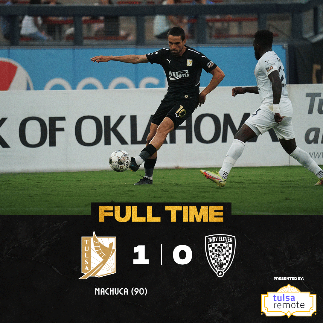 Machuca brings us home!! +𝟯 🔥

#ForTulsa | <a href="/tulsaremote/">tulsaremote</a>