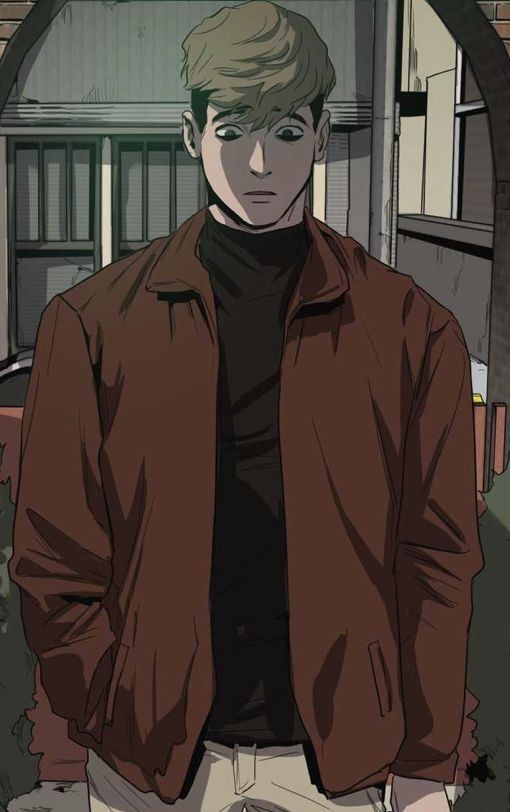 Sangwoo just arrived at home as he looked down seeing the reader there acting all cute for him as he didn't know what to say but just looking at them.

"..."