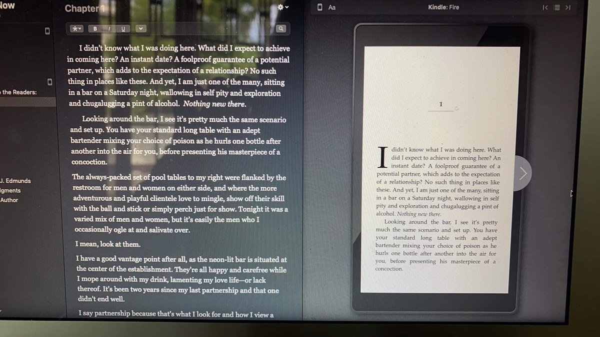 CJEdmunds1's tweet photo. Thank you @thecreativepenn. Finally got on board with @vellum180g for my ebook. This has helped a lot. Thank you Joanna!
#WritingLife
#WritingCommunity
#Vellum
#TheCreativePenn
#JFPenn
#IndieWriters
#CJEdmunds
#TakeMeNow
#TalesFromTheDarkDistrict
#UrbanFantasyPH https://t.co/w270vZH10o