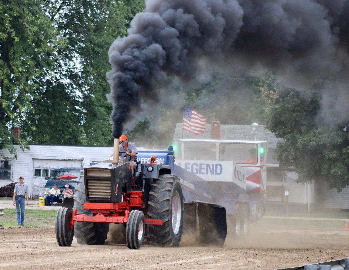 What a fun day of pulling wish we would not have got rained out before we were finished.  The crops loved it though.