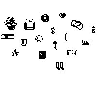 LEOTT_01's tweet photo. HELLOOO #pixelart B) a monochrome set of things https://t.co/sK8rPUJjxh