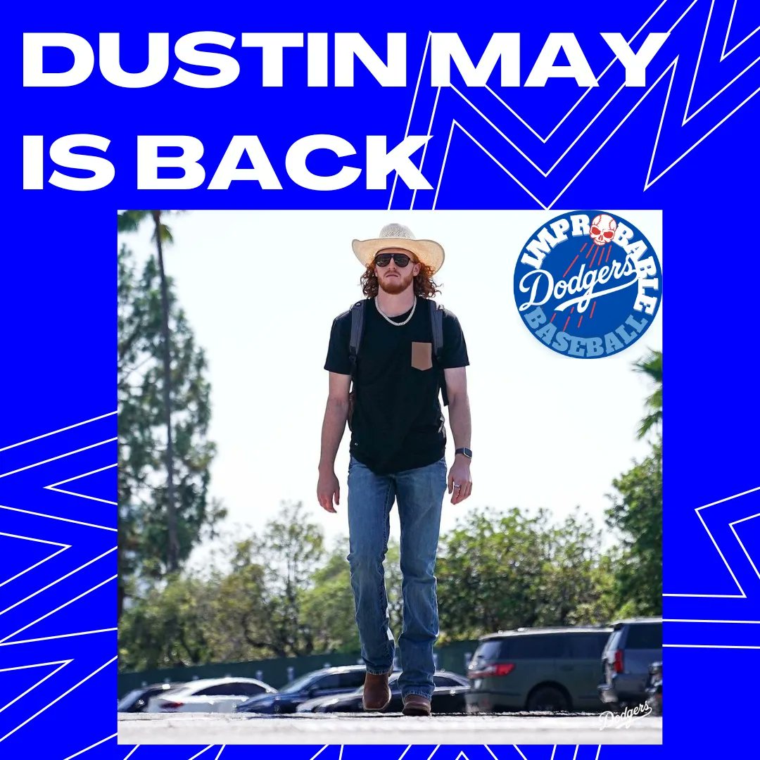 Dodgers_Podcast's tweet photo. IT'S GONNA BE MAY π΅ πΆ
#Dustinmay #ladodgers #MIAvsLAD #lad #mayday #dodgersnation #improbablebaseball https://t.co/49J8gP7G0r
