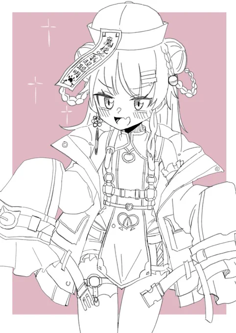 #まつかい新衣装 #マオのお絵描き帳 
