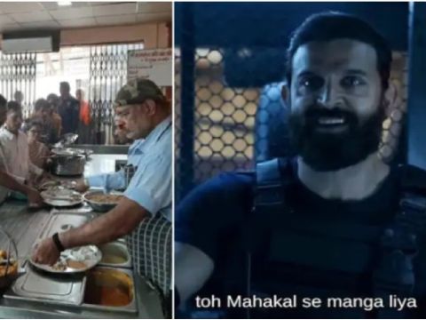According to the reports, the Hindu saints of the Mahakaleshwar temple have condemned the advertisement in which the actor says, “Thaali khane ka man tha, Mahakaal se mangaa liya (I wanted to have a thaali, I ordered it from Mahakaal)”.
#Zomato_Insults_Mahakal
#Boycott_Zomato