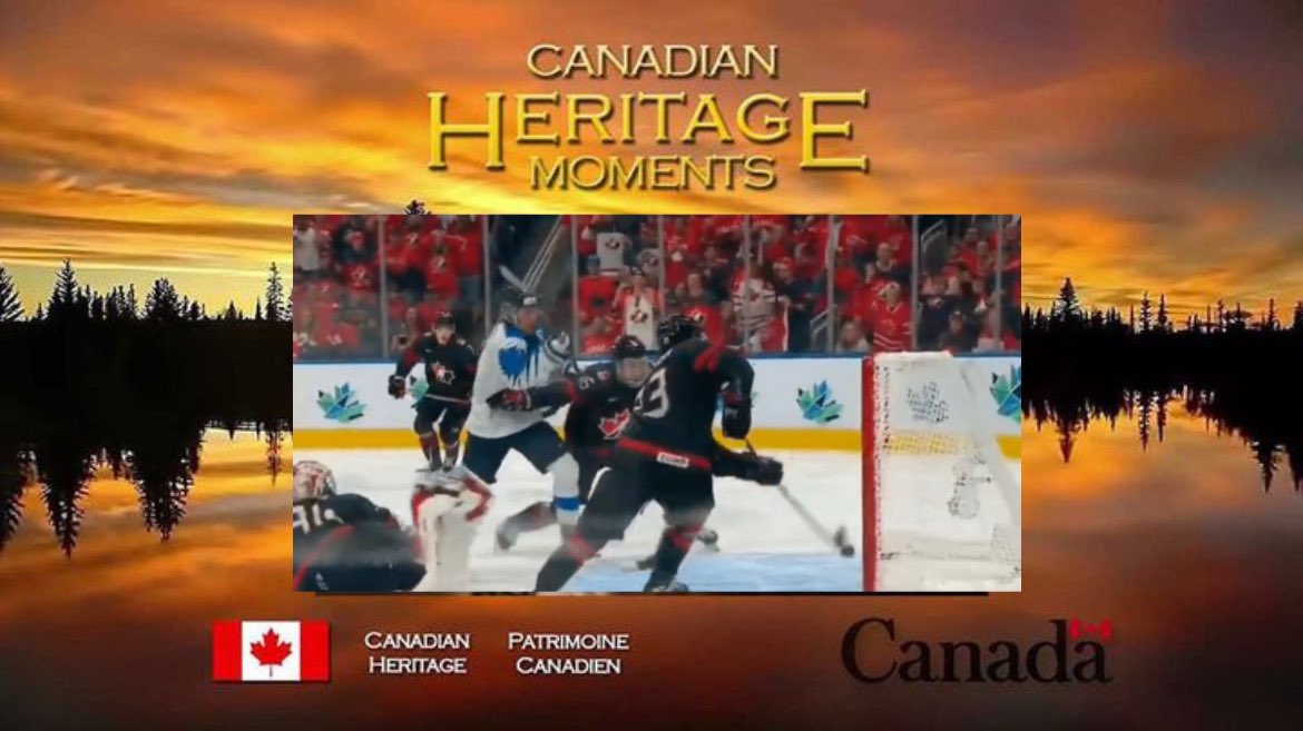 Canadian Heritage Moment: Mason McTavish Goal Line Save #WorldJuniors