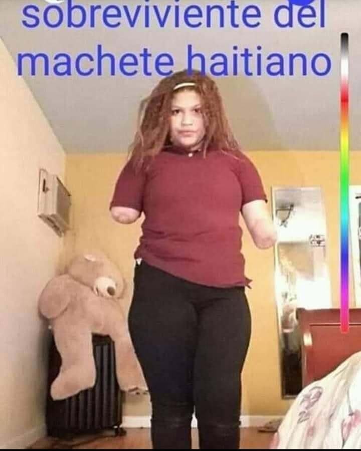 polticalviewz's tweet photo. @Haitianaute @IsaPavel TIENEN TAN POCA VERGUENZA Y SE QUEJAN TANTO DE LOS #DOMINICANOS. PERO SIN EMBARGO TODOS VIVEN METIDOS AQUÍ? PORQUE SÍ LOS #MALTRATAN , LOS #DISCRIMINAMOS, Y SOMOS #RACISTAS AUN SIGUEN AQUÍ? https://t.co/lYjDJMo8H6