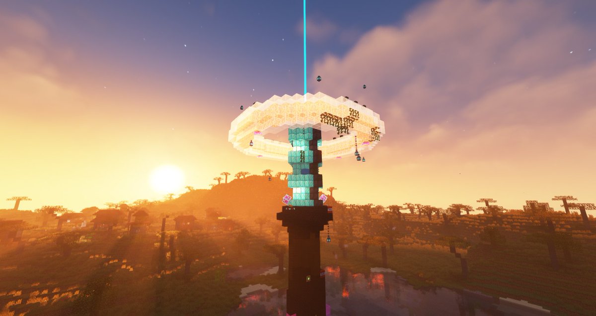 sirenaseanymph's tweet photo. Itโs finally finished my friends.. The Technoblade Memorial.. #riptechnoblade #fanbuild https://t.co/pcxSuvY36b