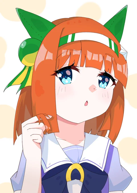 #夏休みはサイレンススズカのイラストが増えるらしい 