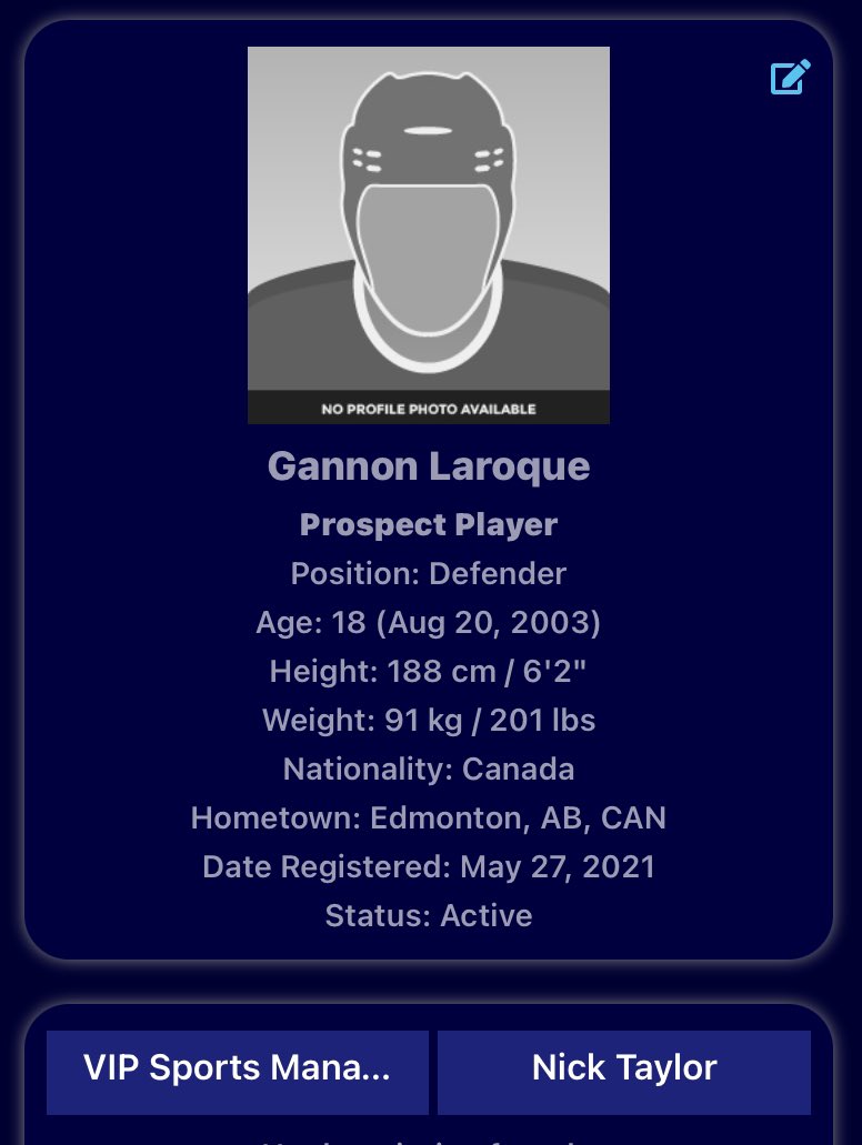 VIPsmInc's tweet photo. ๐ฅณ HAPPY BIRTHDAY ๐
@LaroqueGannon
@UFFSports @UFHL_Scouting @victoriaroyals @SanJoseSharks #FantasyHockey #FantasySports #NFT #NFTs #YouOwnTheGame $SCO #AthleteTakeBack #GetOnTheSCOBoard #SportsNFTs #LetSCOooo #CryptoTrading $CUDOS #UFFS #CUDOS #CUDOSnode #CosmosEcosystem https://t.co/qz1Mtz7tUe