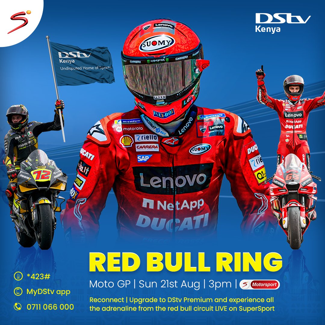 DStv Kenya on Twitter "We go racing today!! 🙌 Don't miss a moment of