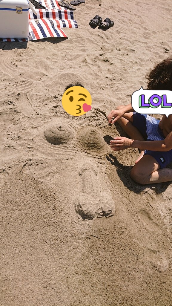 海行ってBBQもして最高の夏休みやったわ