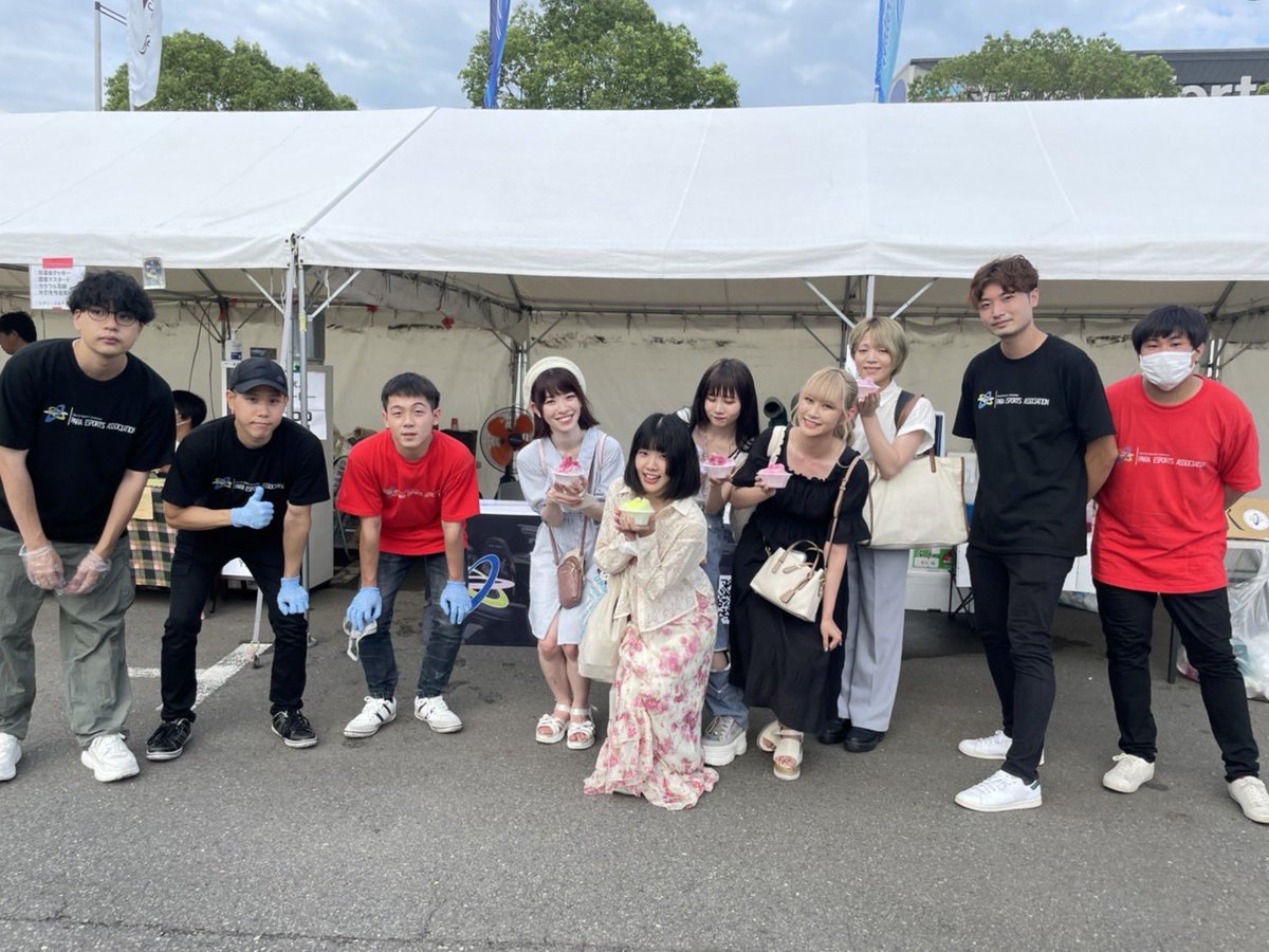 #パラesports協会 さんのかき氷いただきました！🍧

いちご味を食べたよ!🍓

eスポーツのお話とか出来て嬉しかった！！🎮