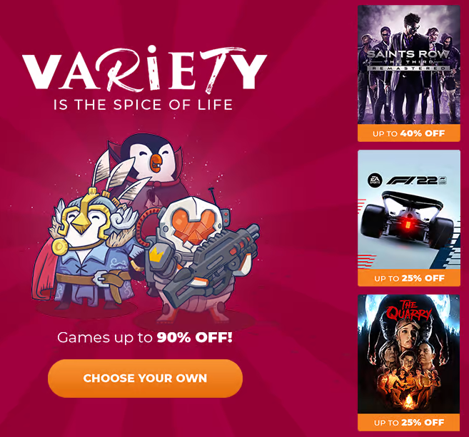 Jetzt zugreifen bei <a href="/KinguinNet/">Kinguin</a> und den neuen #Deals mit viel #Rabatt!

Hier gibts den 8% #Gutschein:
➡️ bit.ly/KPV-ShopDeals