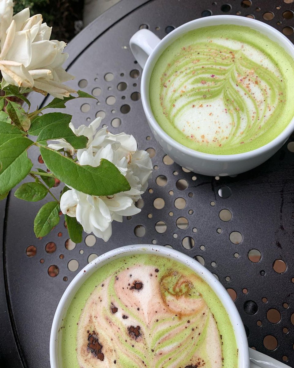 Enjoying this matcha! ♥