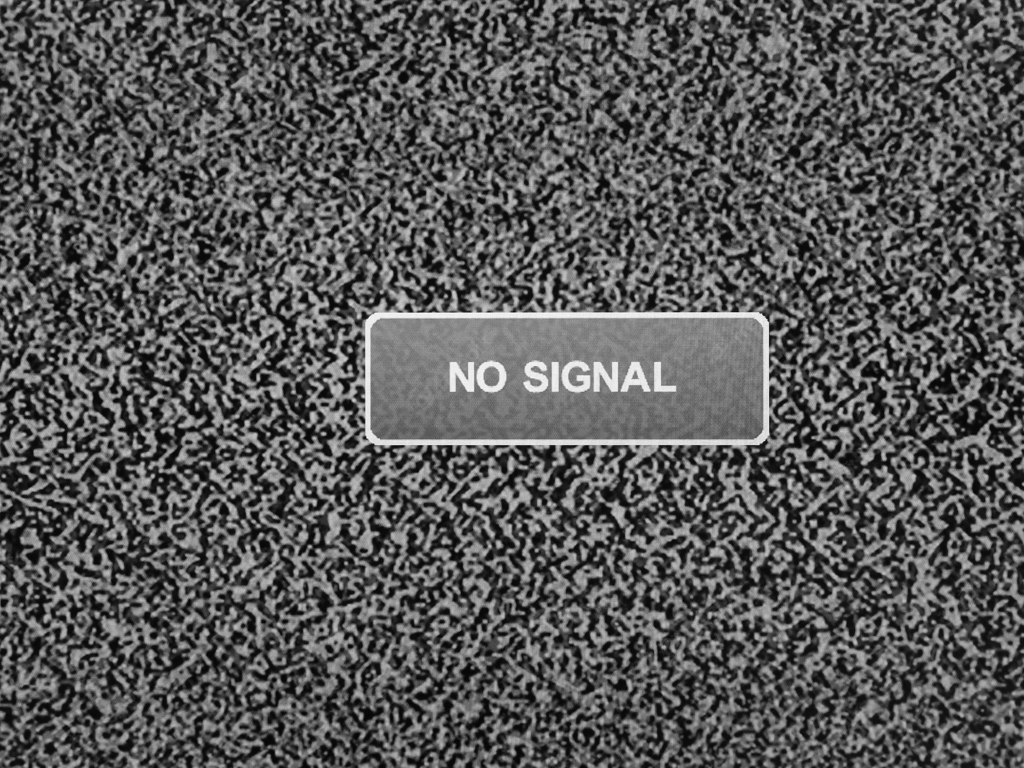 No Signal помехи