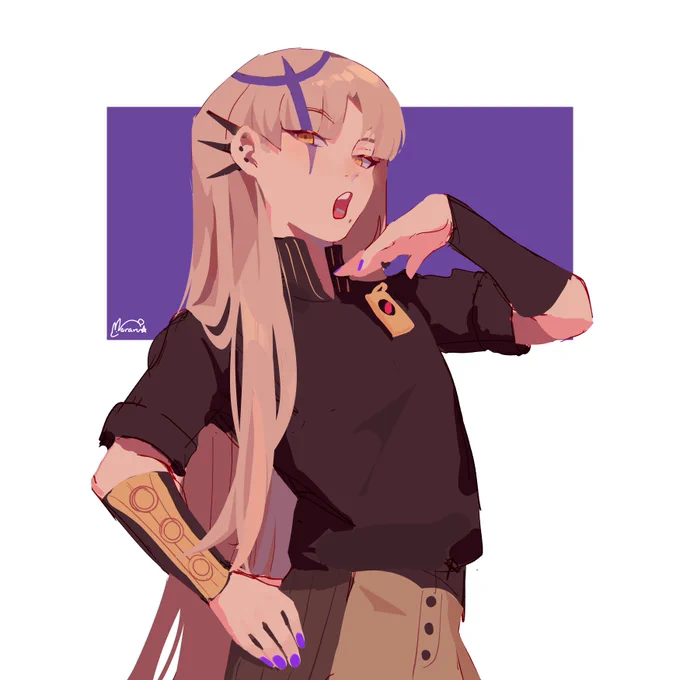 [mimir] What if… long hair?#MagniOpus #ScholART 