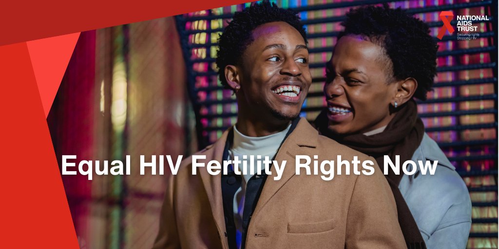 Current law discriminates against people living with HIV who want to access fertility treatment in the UK. We are fighting this law to ensure equal rights for people living with HIV! Sign our petition #HIVFertilityEquality #EqualHIVFertilityRights

nat.org.uk/equal-hiv-fert…