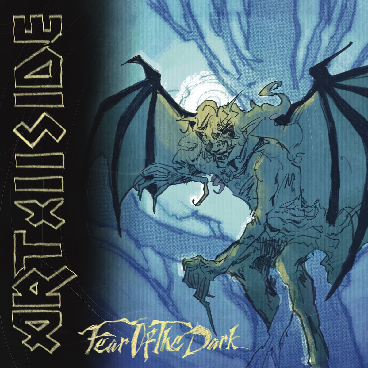 (posting this bcos the alternate version is just taking sooo long and i’m impatient) 

— here’s #EDDIEMUNSON as eddie in the iron maiden fear of the dark album ! the kas!eddie x metal album cover brainrot is strong to me
#StrangerThings4 #StrangerThings