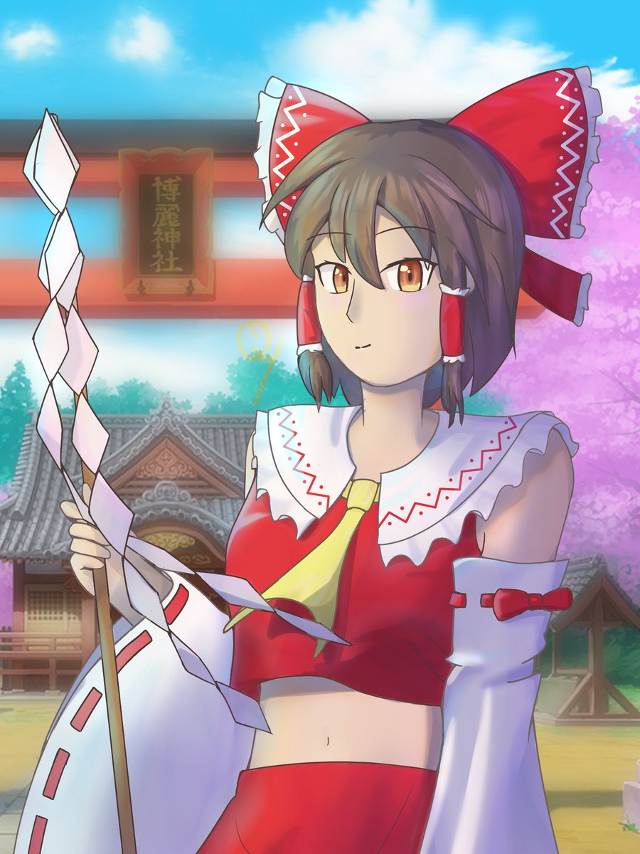 Another one of my first draws. At first it's the left one but then I experimented with a new layer and it got wayy better lol. Still not as good as I wanted it tho

Reimu Hakurei - Touhou

#touhouproject #touhoufanart #danbooru #artistsontwitter #art #artists #digitalart #anime