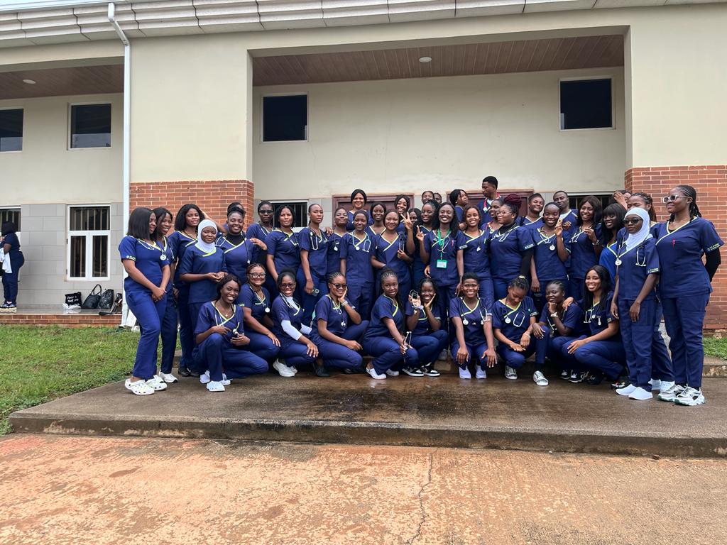 Cytobizstore's tweet photo. Graduating Nursing Science Students from Edo University, Uzairue, Nigeria.
#MedTwitter #medzone https://t.co/juIKfXN9ae