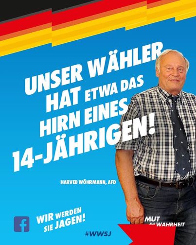 AdamTios's tweet image. #standwithgermany kommt von den AfD-Lemmingen und Putinpopulisten welche weiterhin ihren verschwenderischen Lebensstil fröhnen wollen und heute noch nicht germerkt haben das die Ressourcen des Planeten endlich sind.

Und sie wählen sowas hier 👇