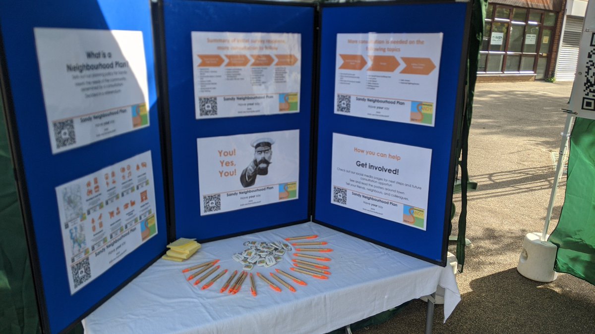 SandyBedsNP's tweet photo. 🗳️ Want to hear the results of our survey on Sandye Place?

📢 Come along to the Sandy Summer Market to find out more!

💚 We'd love to see you and hear your thoughts! https://t.co/f9iD15Wf9M
