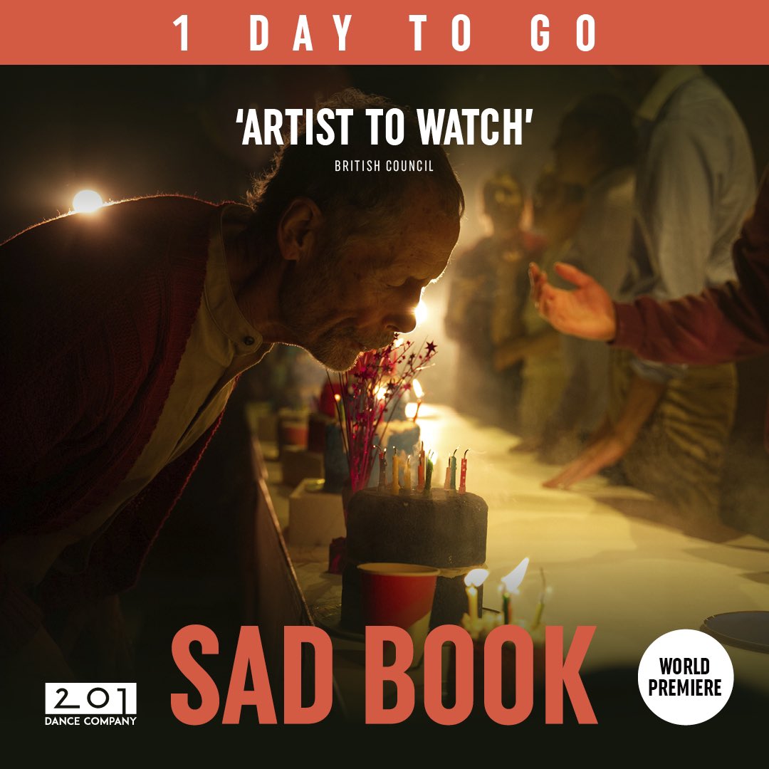 ‼️TOMORROW‼️<a href="/MichaelRosenYes/">Michael Rosen 💙💙🎓🎓 NICE 爷爷</a>’s #SadBook premieres at @zoovenues!☔️ Catch us from the 22nd to 28th August, 6:30pm, <a href="/edfringe/">Edinburgh Festival Fringe</a>!✨

🎟 tickets.edfringe.com/whats-on/sad-b…

📷<a href="/jjbrady1/">jjbrady</a>
#andreawalkerchoreography #dancetheatre #contemporary #michaelrosen #quentinblake #worldpremiere #edfringe