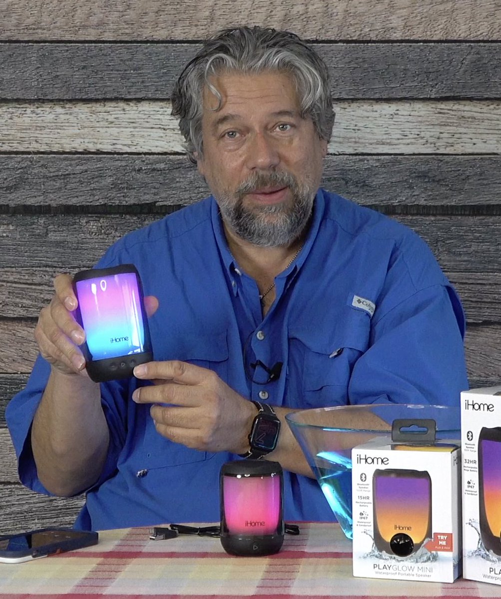 Portable light-up bluetooth speakers that float? I bet you want to know more, don't you? Here's the full scoop on the newest from <a href="/iHome/">iHome</a>, the Playglow Plus portable speaker series: youtube.com/watch?v=vvu45Y… #ihome #audio #bluetooth #speakers