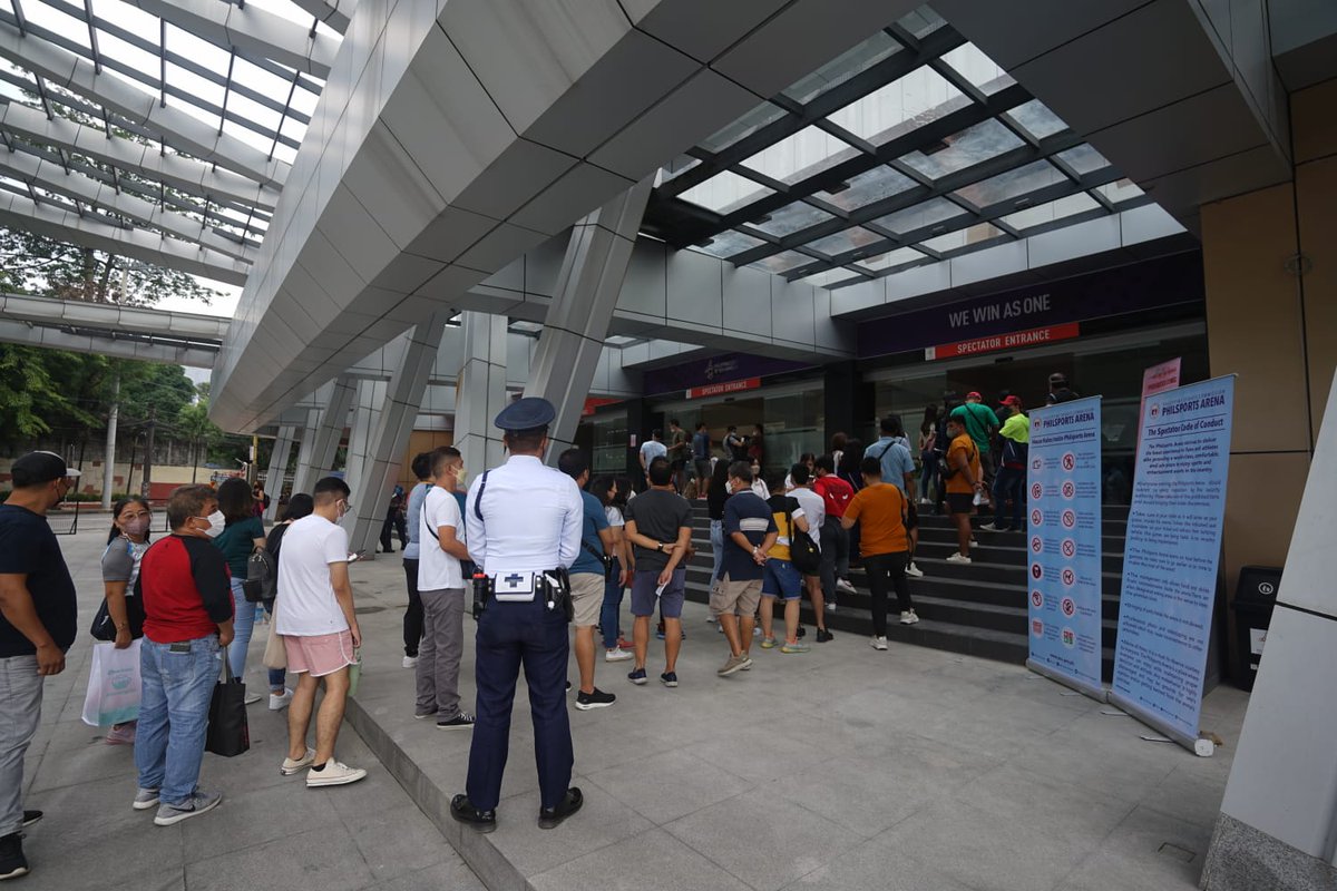 Volleyball Philippines on Twitter "Crowd starting to build up here at