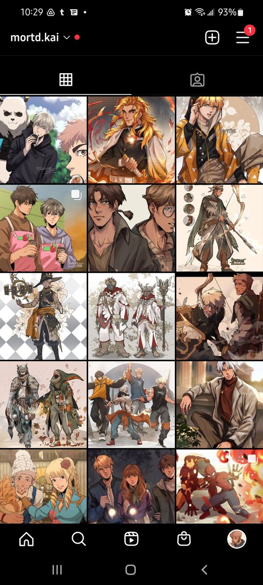 Slowly doin the ig update with mostly fanarts/personal pieces xD 