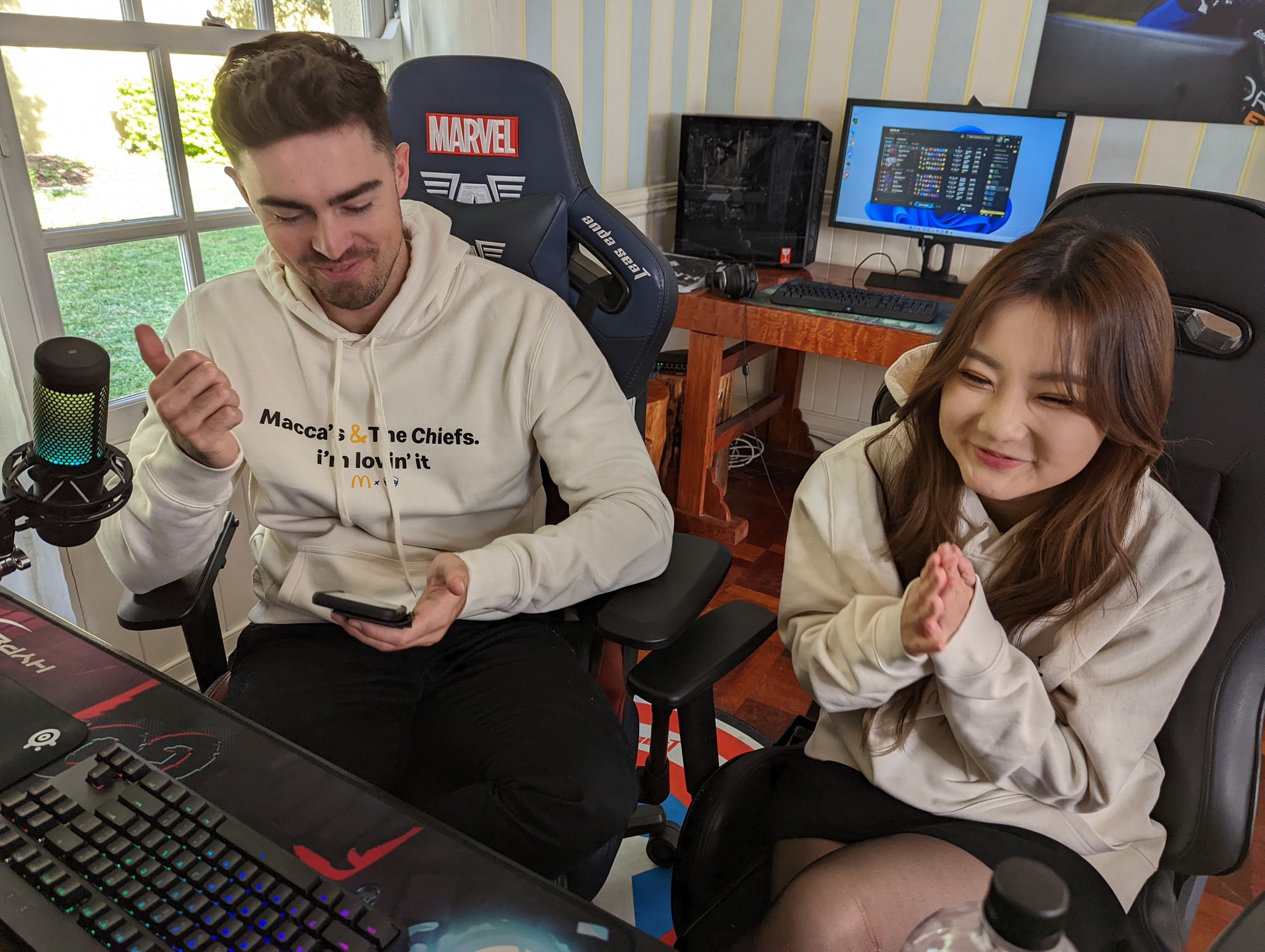 The Chiefs on Twitter "When it's time to order maccas delivery 👏