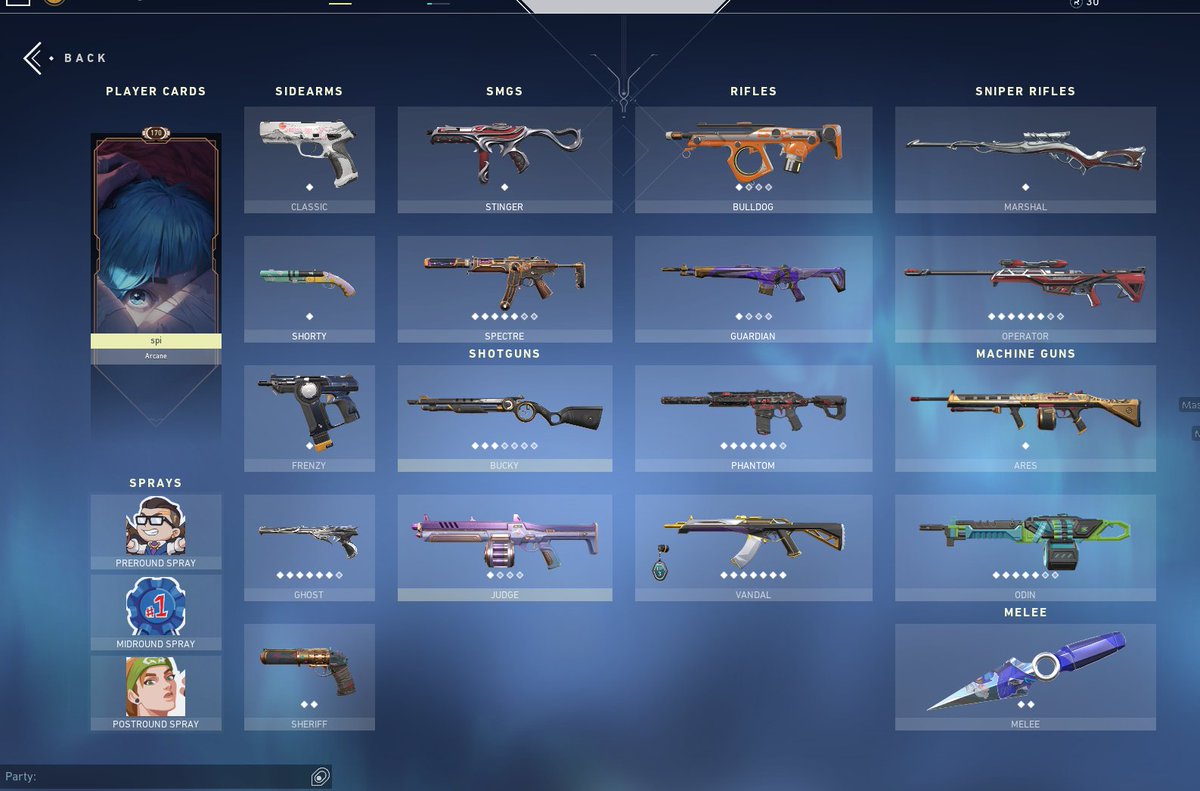 TopiFN_'s tweet image. selling val act (peak d3 currently on d2) 173 different skins some of the best skins u can buy here. this is an alt that my boy gave to me a while ago but i have full accsess. its an insane act but not my main so price is negatable just dm me a price and ill well talk ab it.