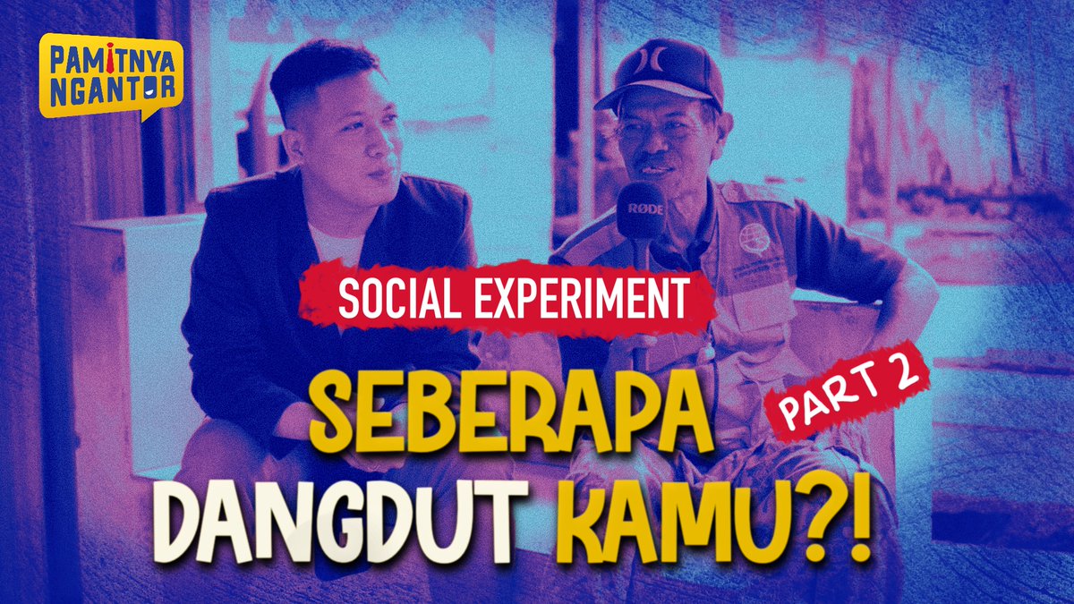 PamitnyaNgantor's tweet image. Bapack-Bapak Funny dari Jepara, @jifortin menanyakan (lagi) tentang seberapa peka telinga warga dengan dangdut~
youtu.be/w1KYuM11QP0
Gautama Shindu di #PamitnyaNgantor.