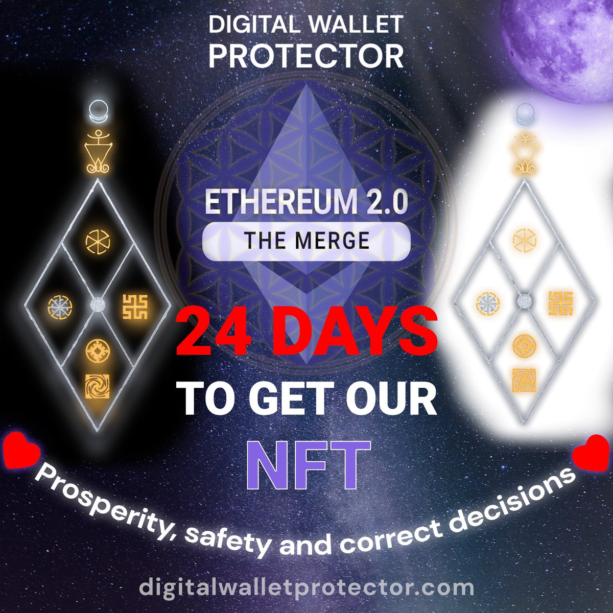 WalletProtector's tweet photo. 24 days left π https://t.co/f41nosAwZx
you can still get Slavic related protector cheap! And, if you aren't fan of Slavic icons, we already have Egyptian collection...aaand more comingβ€οΈ
#ethereum #eth #merge #blockchain #walletprotector @opensea #EthereumMerge #Ethereum https://t.co/ThoTvehZzT