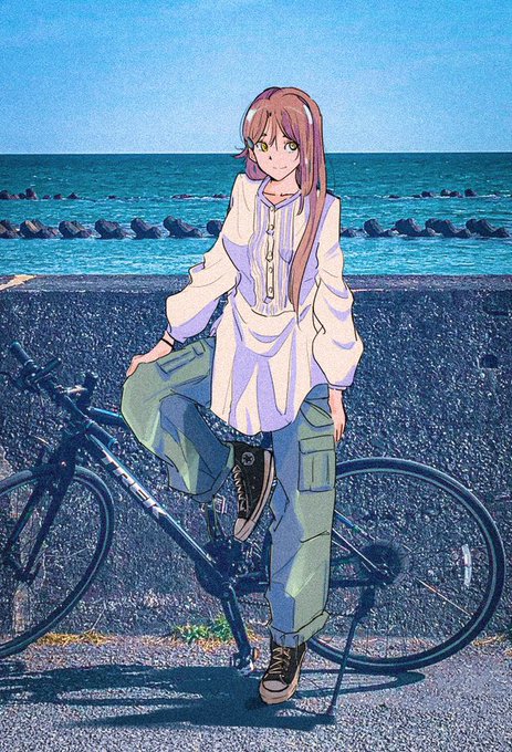 「自転車 全身」のTwitter画像/イラスト(新着)｜2ページ目