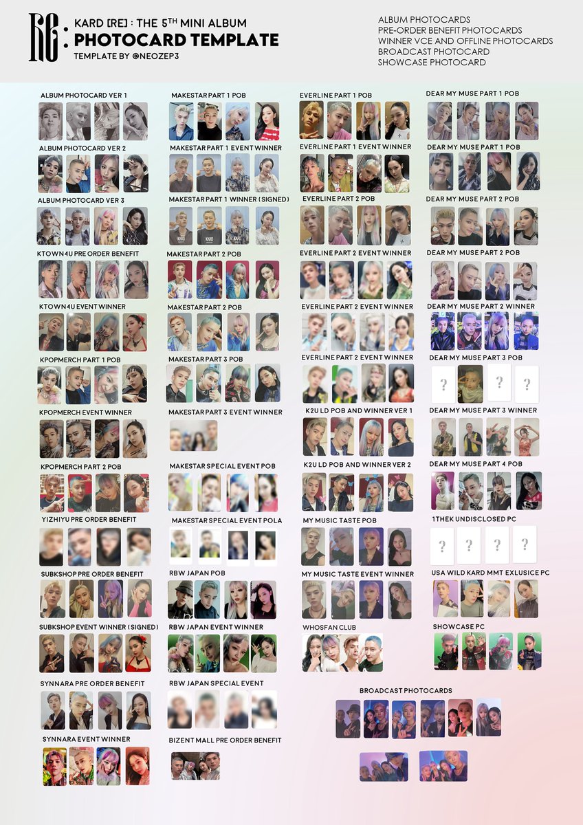 Neozep3's tweet photo. 𓆩✧𓆪 kard [re]: 5th mini album photocard template [updated]

@KARD_Official
@_bigmatthewww
@jeonjiwoo1004

- ctto of the pcs 
- sorry, it took so long and some pcs are low qual

#KARD #카드 #Re_
#BM #JSEPH #SOMIN #JIWOO
#비엠 #제이셉 #전소민 #전지우
#KARDTEMPLATE https://t.co/3QGzQQQZsy