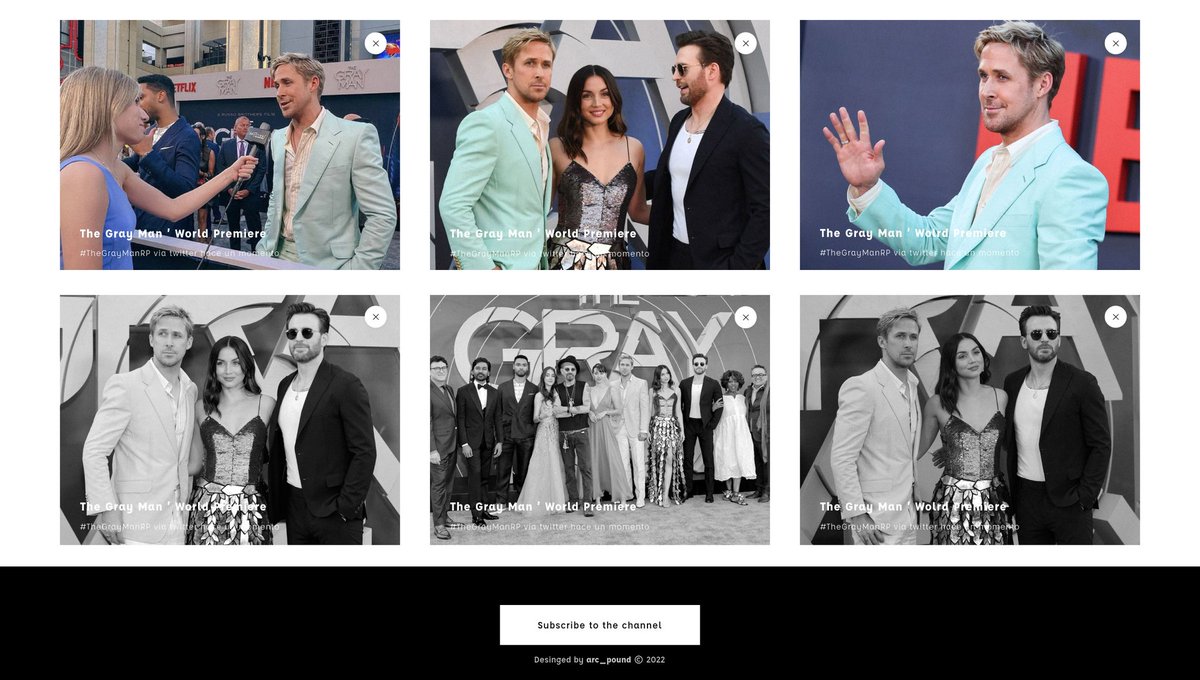 ◗  𝗁𝗍𝗍𝗉://mischie-𝕗𝕝𝕖𝕤𝕤.𝕔𝕠〃 𝔸𝕦𝕘𝕦𝕤𝕥. 𝟚𝟘
▬▭ 𝕋𝗈𝖽𝖺𝗒'𝗌 𝖴𝗉𝖽𝖺𝗍𝖾 · #TheGrayManRP ⏍

Después de tanto éste proyecto ha finalizado, fue excelente compartir esta experiencia con estas personas. Disfruten de The Gray Man, con palomitas.