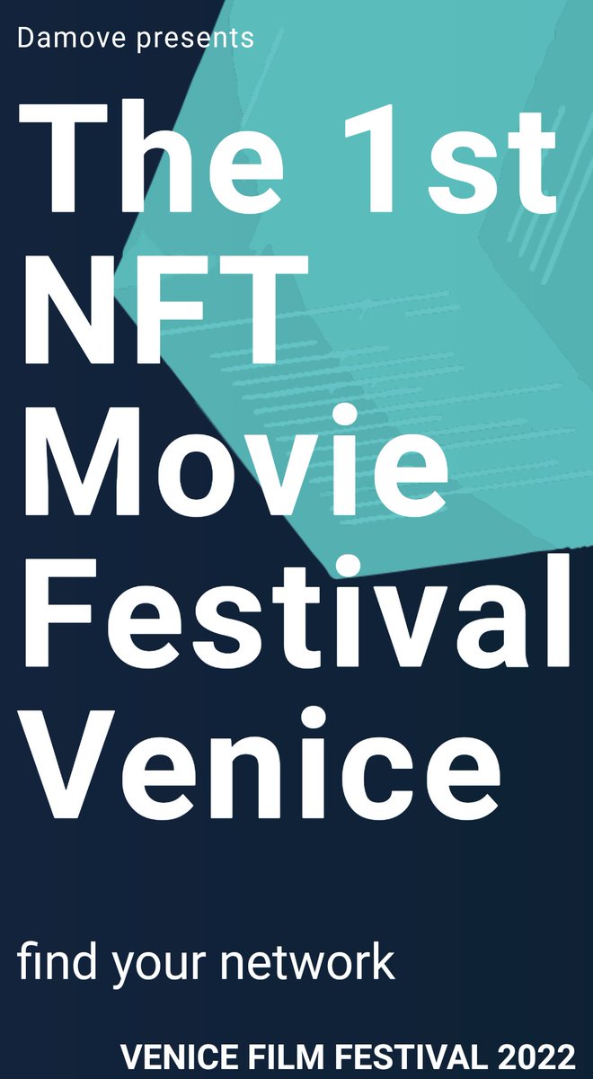 KissMe.crypto (@kisskissmeta) on Twitter photo Join us this 2 of September in #venice for our #Cryptos #NFTs Art Coktail Party #venezia79 in collaboration with <a href="/damoversnft/">Damover’s Festival NFT | Enter the Metaverse</a> #biennalecinema2022 #Cryptomonnaies #token #KissMe #NFT, #Web3 #web30 #Metaverse #NFT #metavers #metaverses #Crypto eventbrite.fr/e/web-3-art-co… Join us this 2 of September in #venice for our #Cryptos #NFTs Art Coktail Party #venezia79 in collaboration with <a href="/damoversnft/">Damover’s Festival NFT | Enter the Metaverse</a> #biennalecinema2022 #Cryptomonnaies #token #KissMe #NFT, #Web3 #web30 #Metaverse #NFT #metavers #metaverses #Crypto eventbrite.fr/e/web-3-art-co…