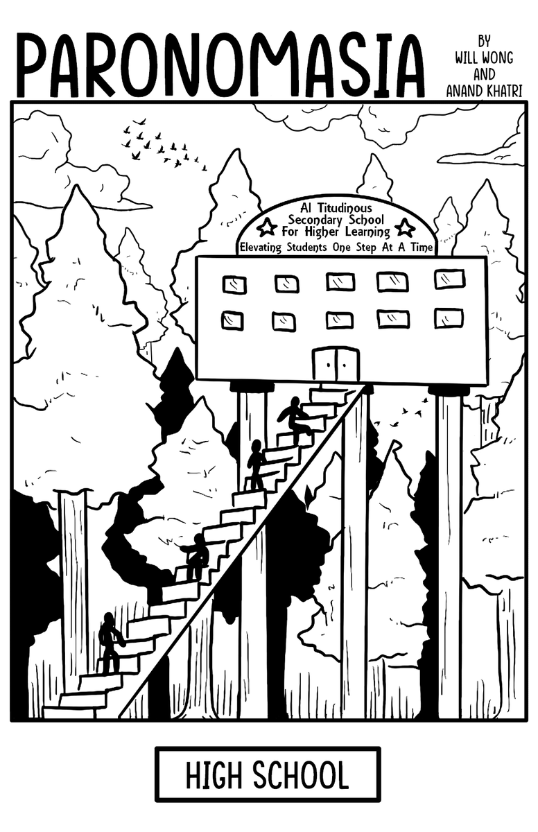 4YourEyes2Eat's tweet photo. Paronomasia - 08/21/2022 
#zine #comicstrip #comicart https://t.co/OsNeHW9Taa