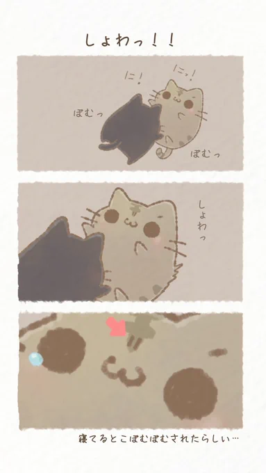 猫にしか見えないなぞさんたち#なぞせいぶつ #イラスト 