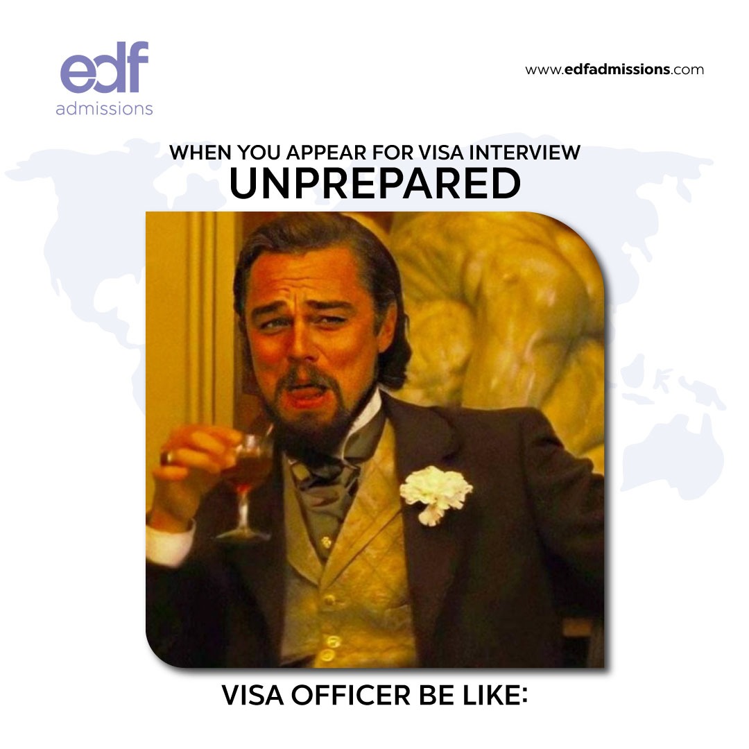 EDFAdmissions's tweet image. When you appear for 𝐕𝐢𝐬𝐚 𝐈𝐧𝐭𝐞𝐫𝐯𝐢𝐞𝐰 𝐔𝐍𝐏𝐑𝐄𝐏𝐀𝐑𝐄𝐃, 𝐕𝐢𝐬𝐚 𝐎𝐟𝐟𝐢𝐜𝐞𝐫 be like: 
 #visainterview #visainterviews #visainterviewtips #usvisainterview #usvisainterview #edfadmissions #EDFAdmissions #studyabroadmemes #studyabroadmeme #studyabroadmemes