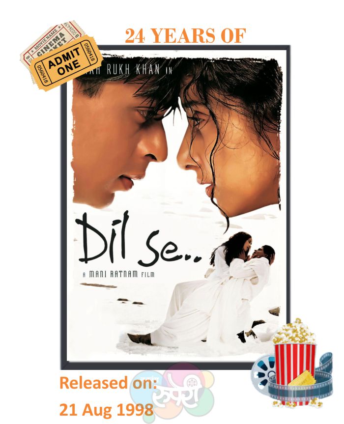 NavrangRuperi's tweet photo. This Day That Year! #DilSe  

#ShahRukhKhan #ManishaKoirala 
#PreityZinta #PiyushMishra 
#MalaikaArora #MitaVasisht 
#ArundhatiRao  

#ManiRatnam #ARRahman 
#Gulzar 

#24YearsOfDilSe  

#24YearsOfPreityZinta  

@realpreityzinta @hasinimani
@malaikarorakhan @arrahman https://t.co/rEHQMUlBPP