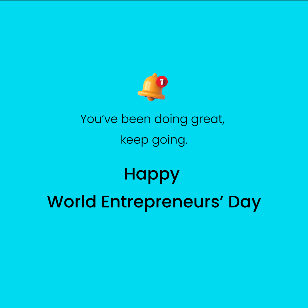 Your #entrepreneurship journey was never easy and has inspired many! Together, let's make it simple.

Happy #WorldEntrepreneursDay !

#businesskarosimple #entrepreneursday #business