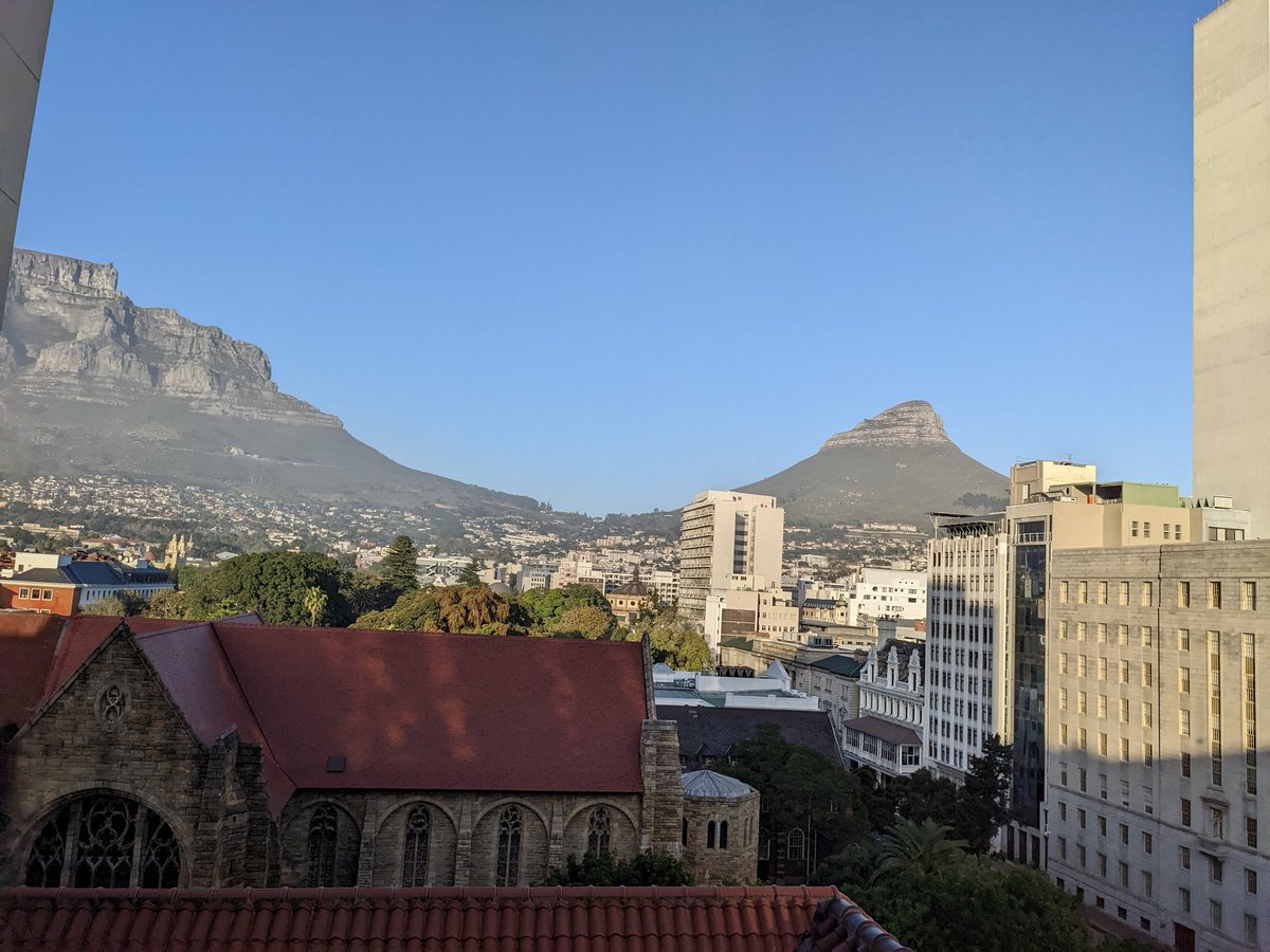 Woke up to this pleasant surprise having arrived in the night #capetown #philately