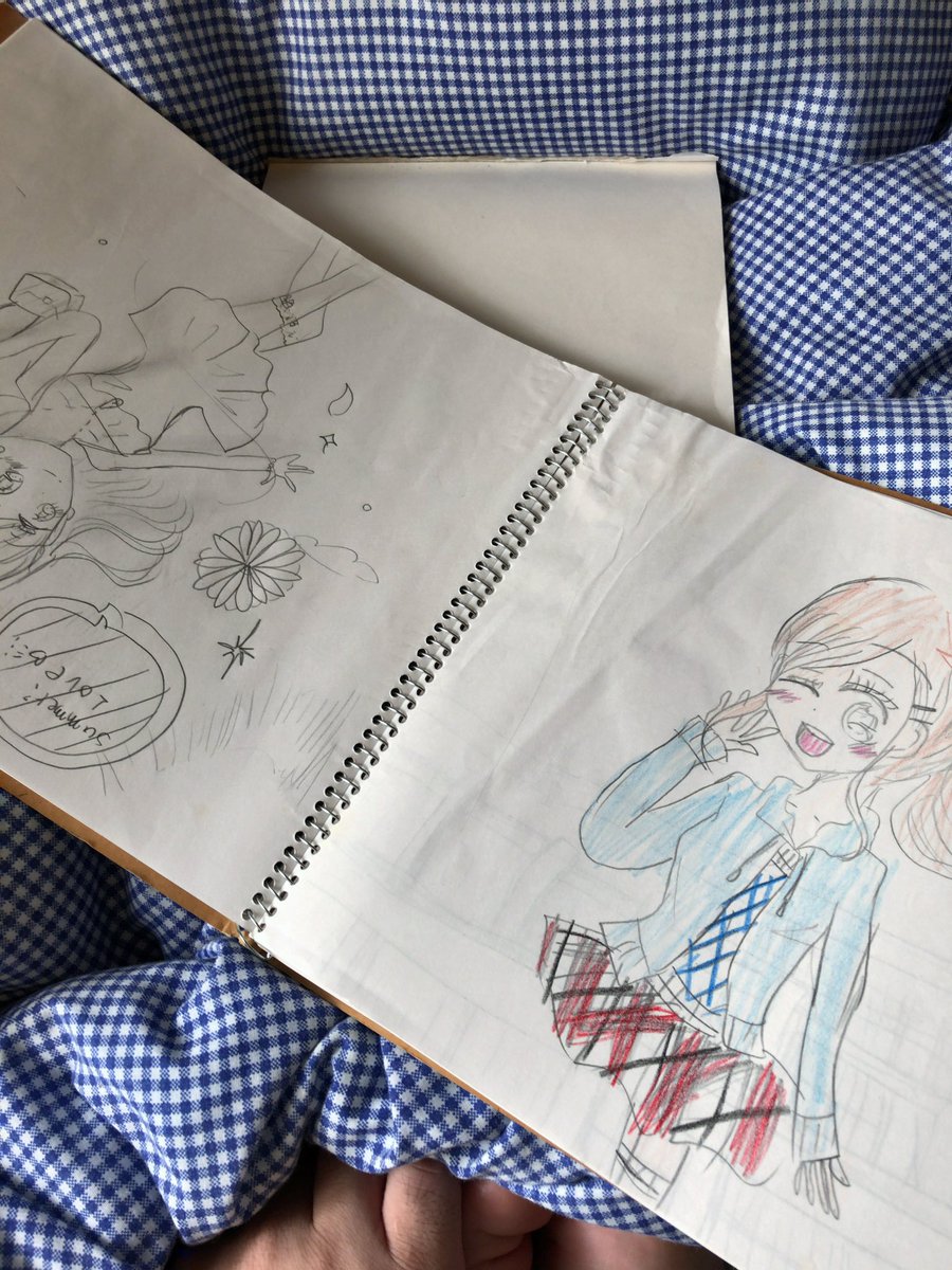 VanargandWolf's tweet photo. 昔のクロッキー発見！
見てたら後半親戚の子の落書き帳となってた https://t.co/iBQIPWgCl9