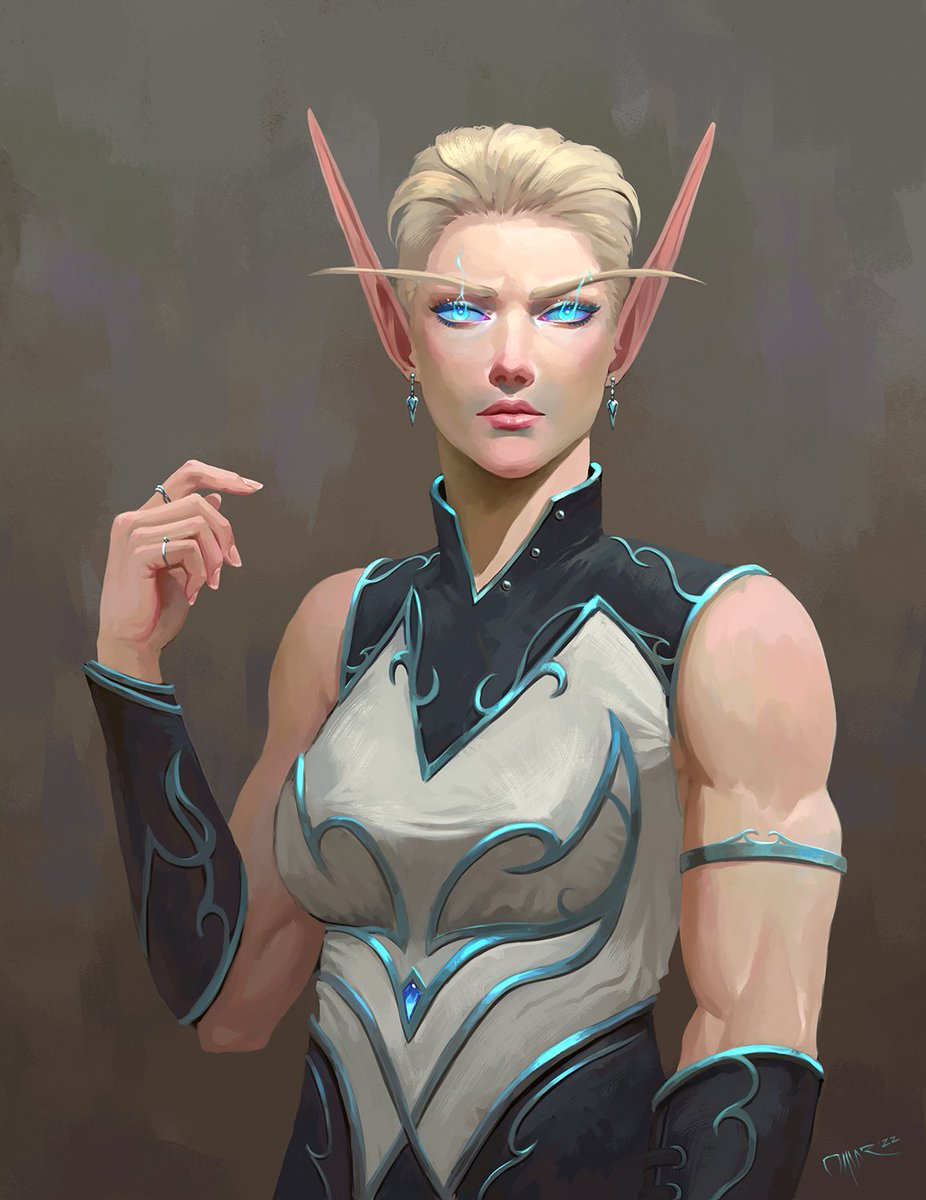 Boonzbeard's tweet photo. "Eriden Hightower."
#Commission #WorldOfWarcraft #CommissionArt https://t.co/PAV0amSVrT