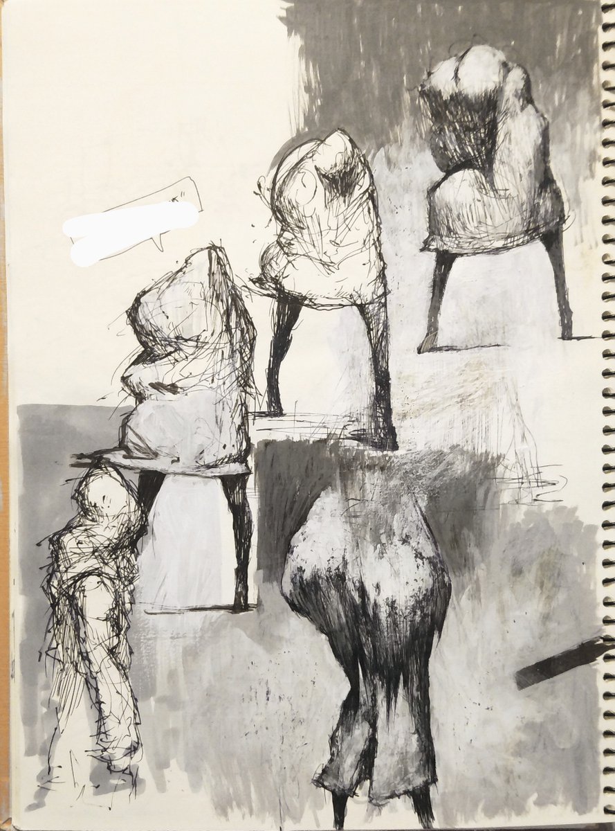 Creature concept sketches.