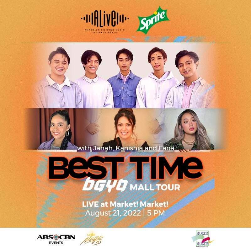 ACEsJai's tweet photo. TEAM BAHAY,
let's hype the tags!
reply, like, and retweet,
for a surprise gcash. G! 

BGYO AT MARKETMARKET 
#BGYOMallTour  
#BGYOBestTimeMallTour
#BestTimeWithSpritexMentos
#BGYO @bgyo_ph https://t.co/Ue1r2RgyRB