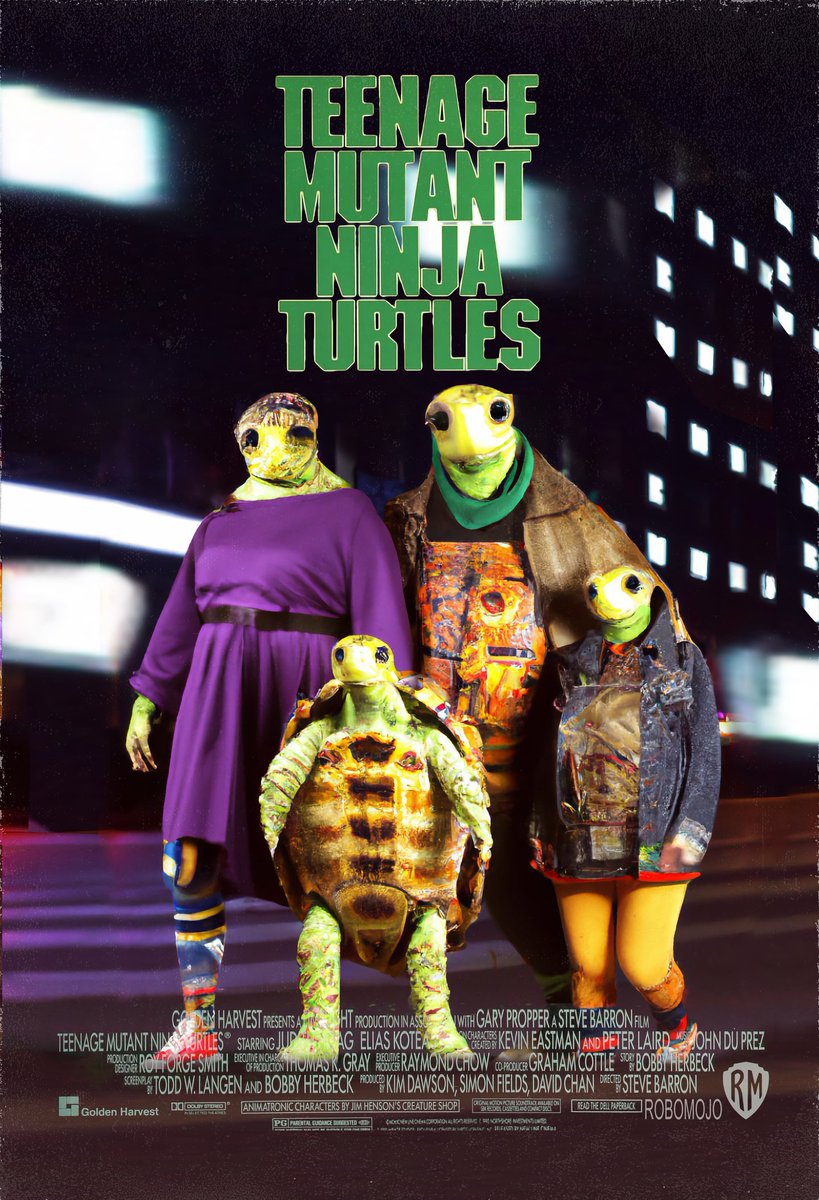 93DWTW's tweet image. #TeenageMutantNinjaTurtles 
art by #Robomojo